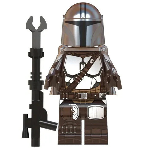The Mandalorian (Beskar Armor) Custom Star Wars Minifigure.