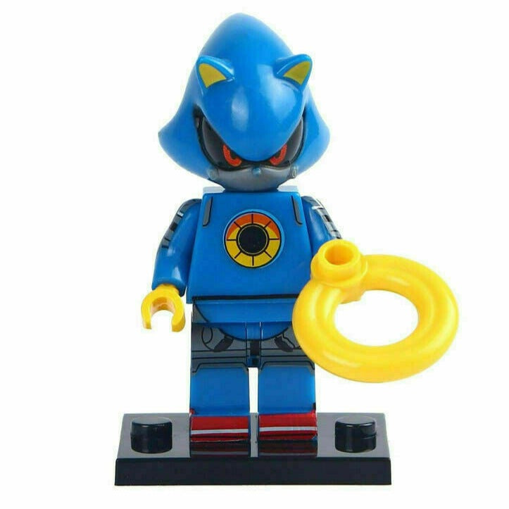 Metal Sonic the Hedgehog Custom Minifigure