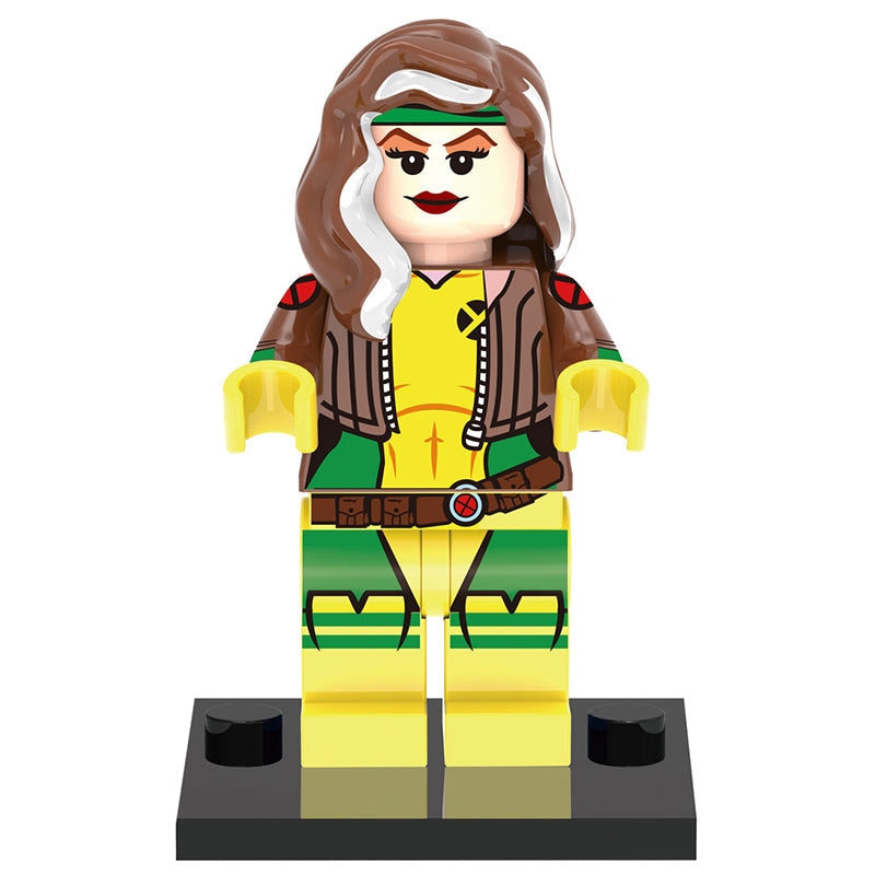 Rogue (X-Men) Custom Marvel Superhero Minifigure