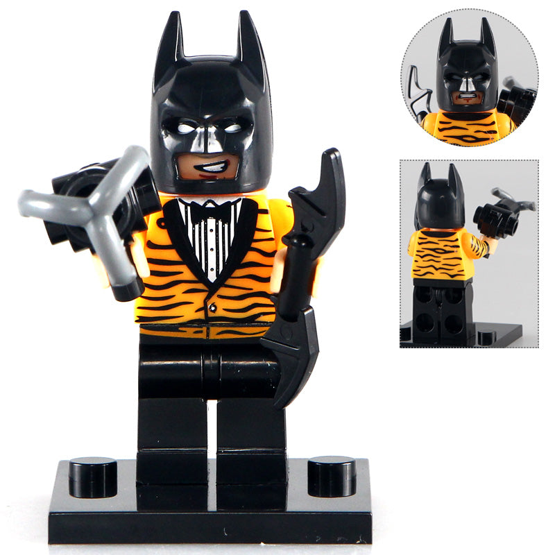 Tiger Suit Batman Custom DC Comics Superhero Minifigure