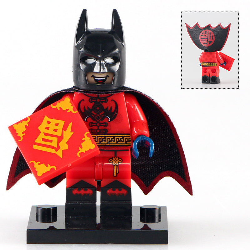 Chinese Batman Custom DC Comics Superhero Minifigure