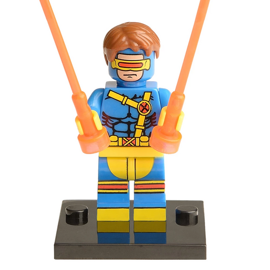 Cyclops (X-Men) Custom Marvel Superhero Minifigure