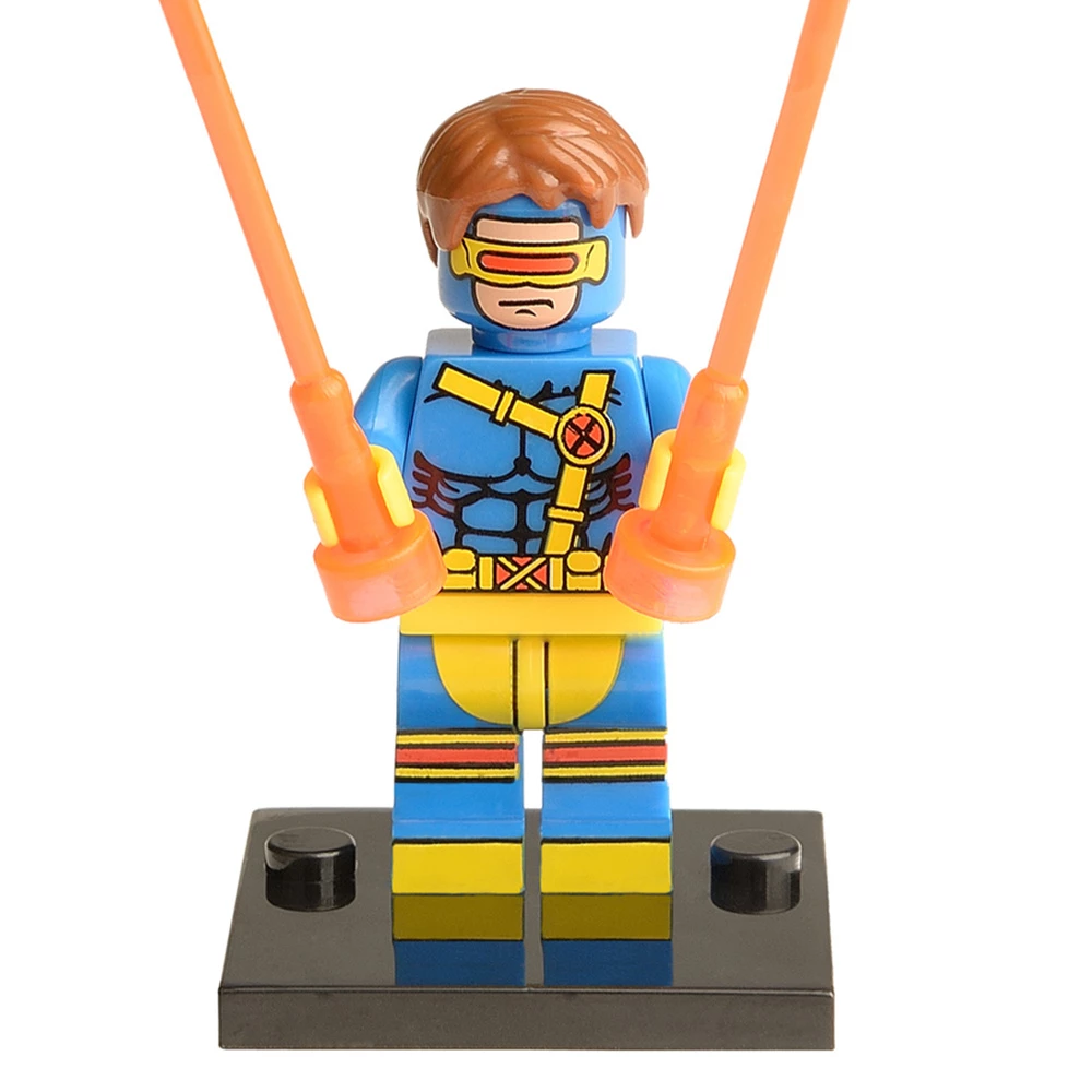 Cyclops (X-Men) Custom Marvel Superhero Minifigure.