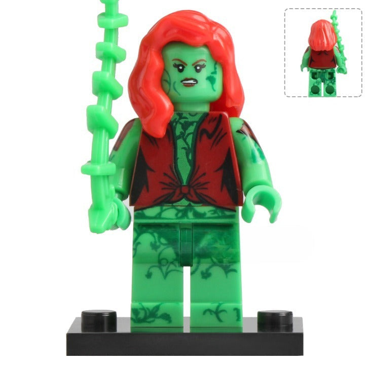 Poison Ivy (Arkham) custom DC Comics Superhero Minifigure