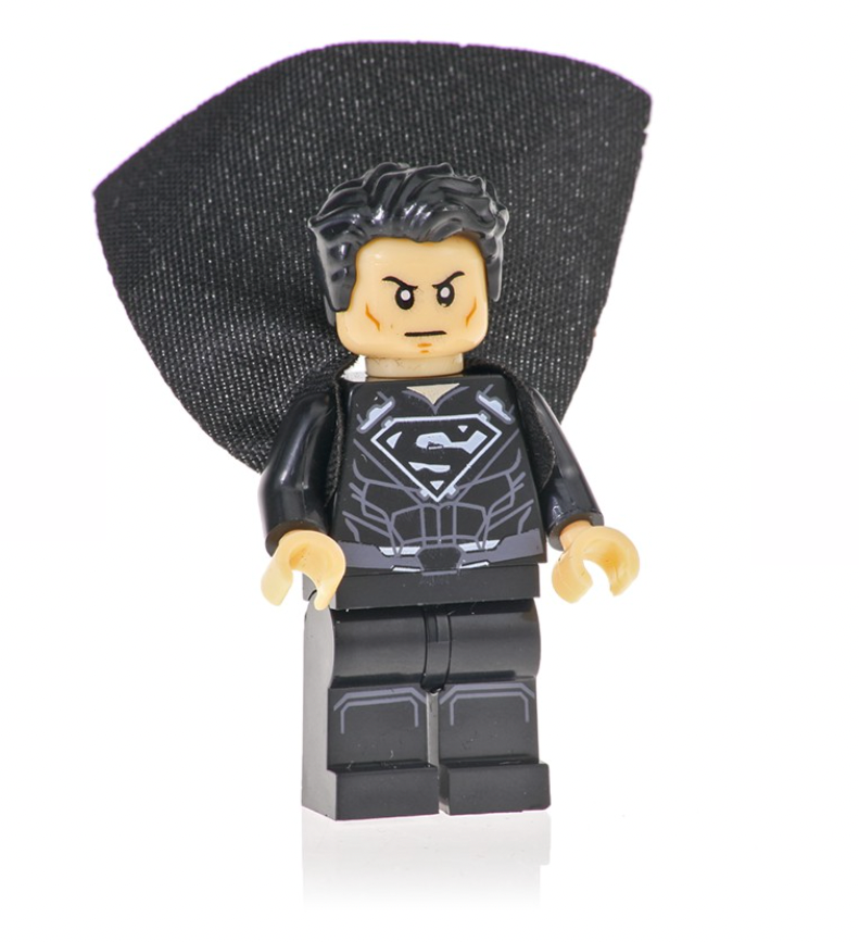 Elseworlds Superman Black Suit DC Comics Superhero Minifigure