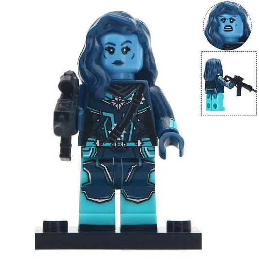 Minn-Erva Custom Marvel Superhero Minifigure