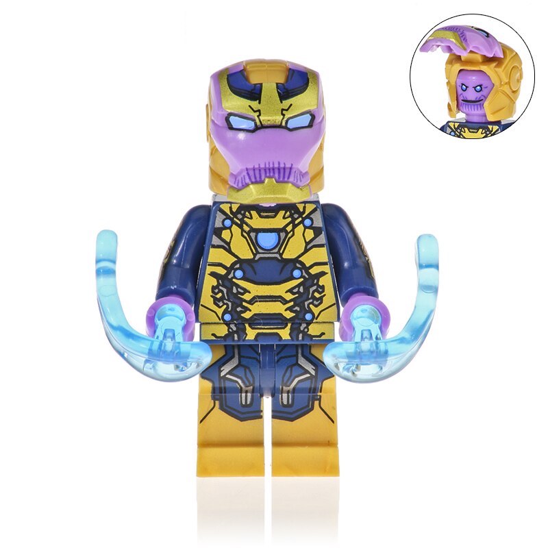 Iron Man X Thanos custom Marvel Superhero Minifigure