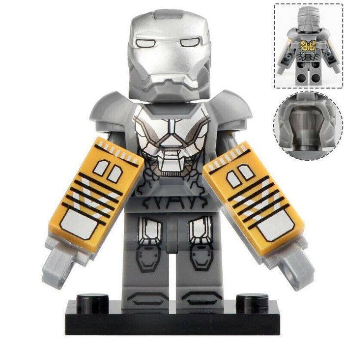 Iron Man Mark 25 Striker Marvel Superhero Minifigure