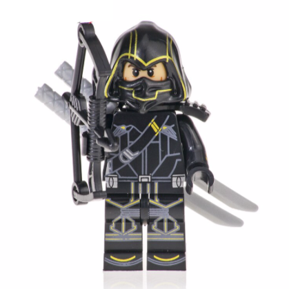 Hawkeye Clint Barton Custom Marvel Superhero Minifigure