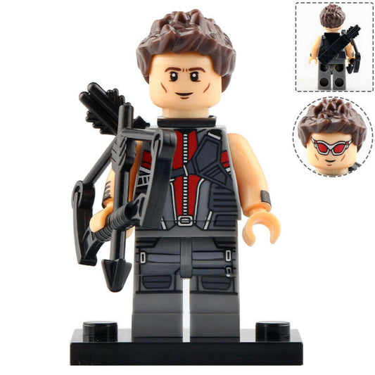 Hawkeye Clint Barton Custom Marvel Superhero Minifigure