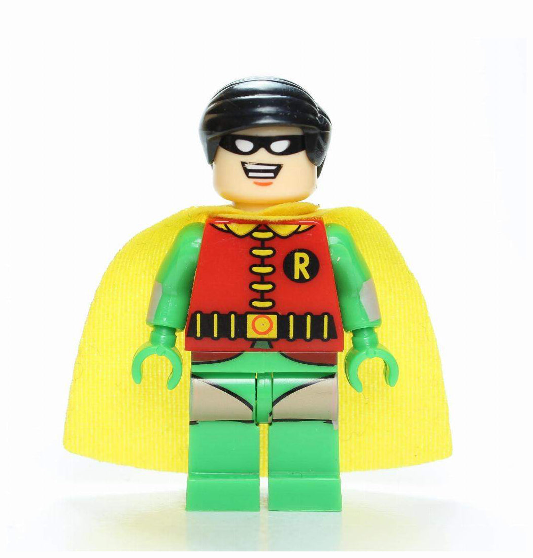 Robin Classic TV series custom DC Comics Superhero Minifigure