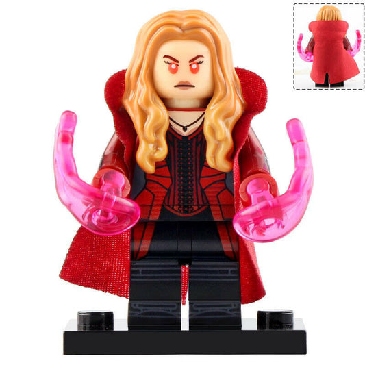 Scarlet Witch Custom Marvel Superhero Minifigure.