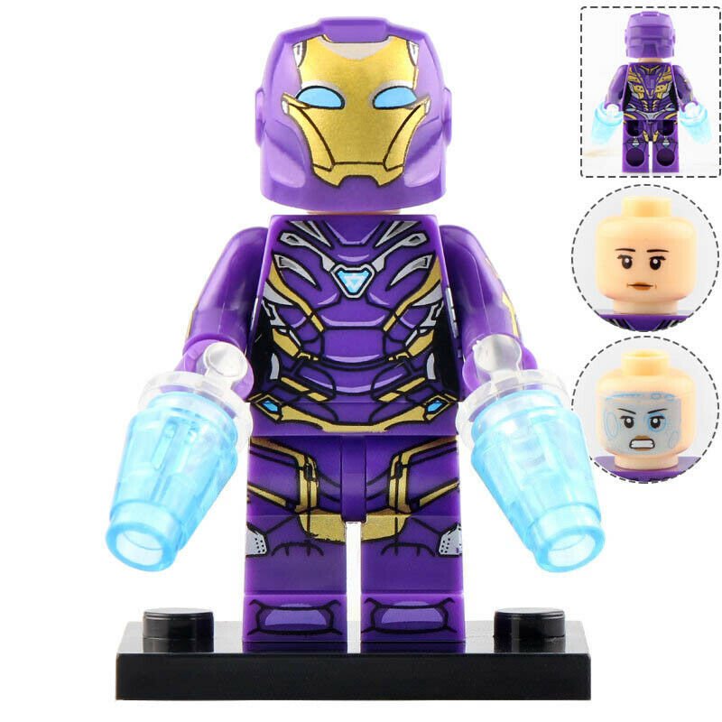 Pepper Potts Mark 49 Rescue Custom Marvel Superhero Minifigure.