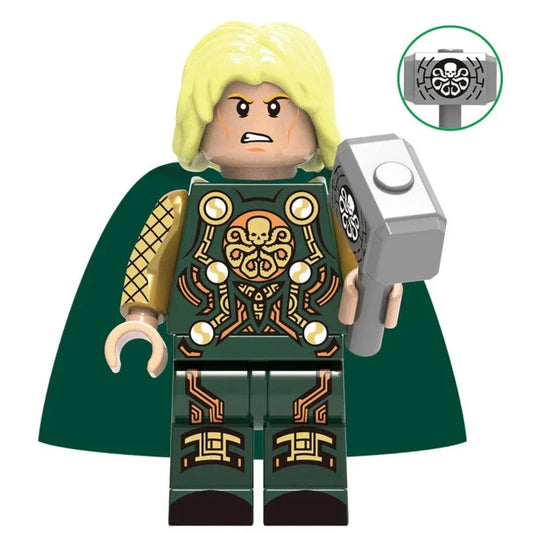 Hydra Thor Custom Marvel Superhero Minifigure