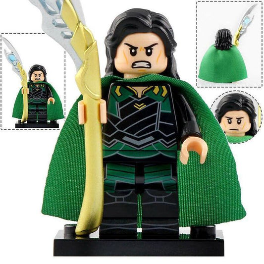 Loki Custom Marvel Superhero Minifigure