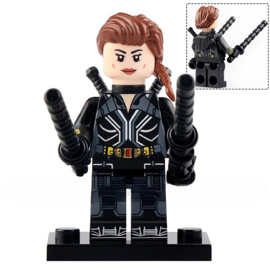 Iron Maiden Melina Vostokoff Black Widow Custom Marvel Superhero Minifigure