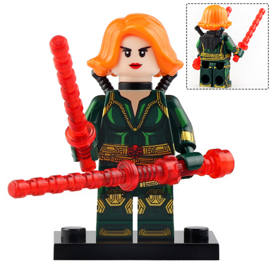 Hydra Black Widow Custom Marvel Superhero Minifigure