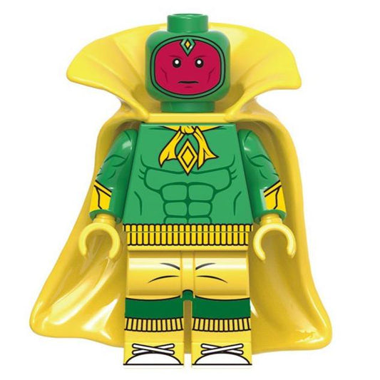 Vision Classic Custom Marvel Superhero Minifigure