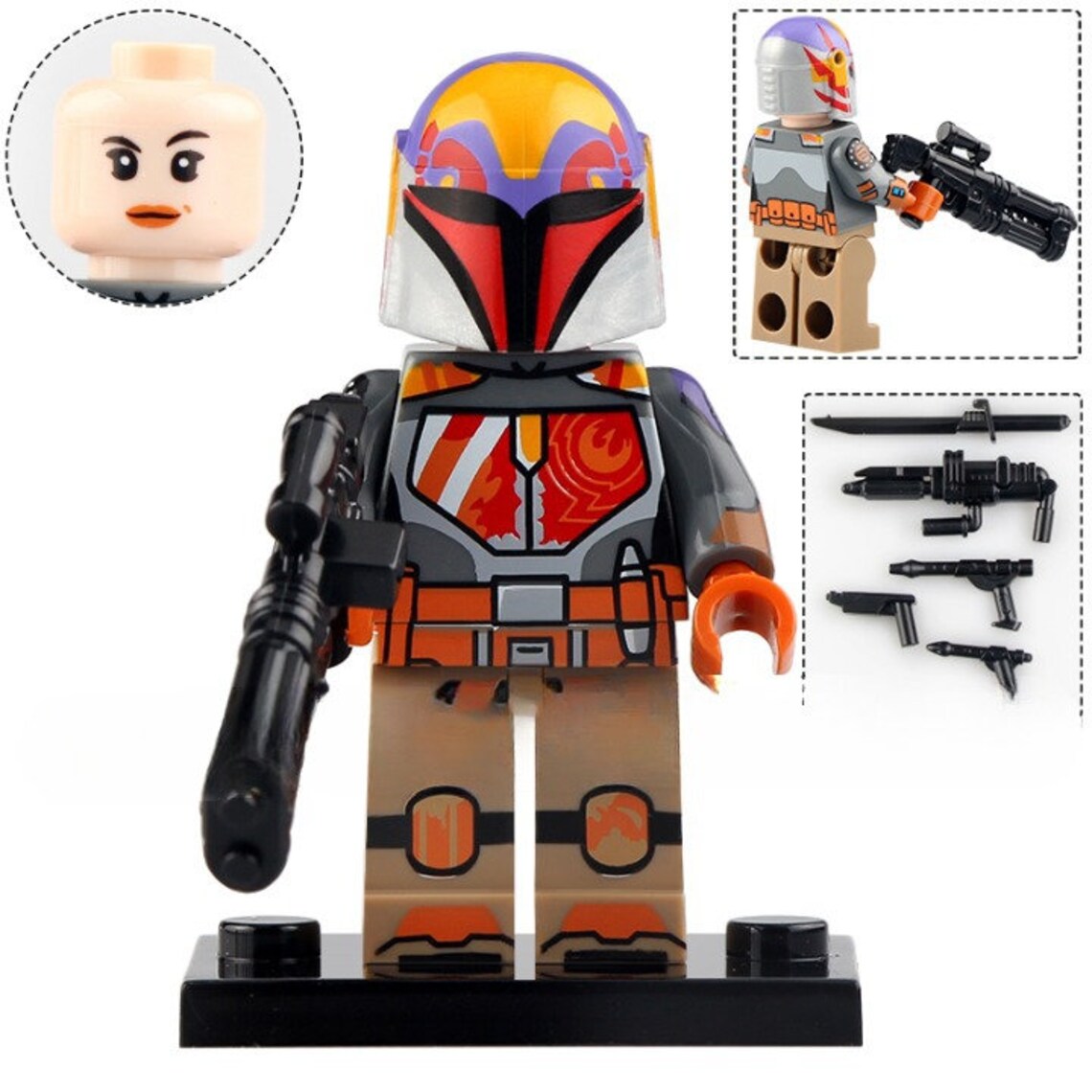 Sabine Wren custom Star Wars Minifigure