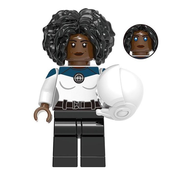 Captain Monica Rambeau WandaVision Custom Marvel Superhero Minifigure