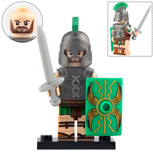 Roman Green Legion Soldier Minifigure