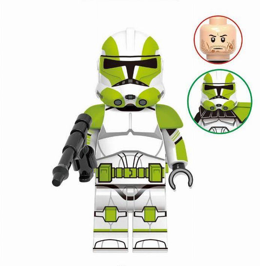 Grey Clone Captain Custom Star Wars Minifigure