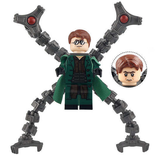 Dr. Otto Octavius from Spider-Man Custom Marvel Villain Minifigure