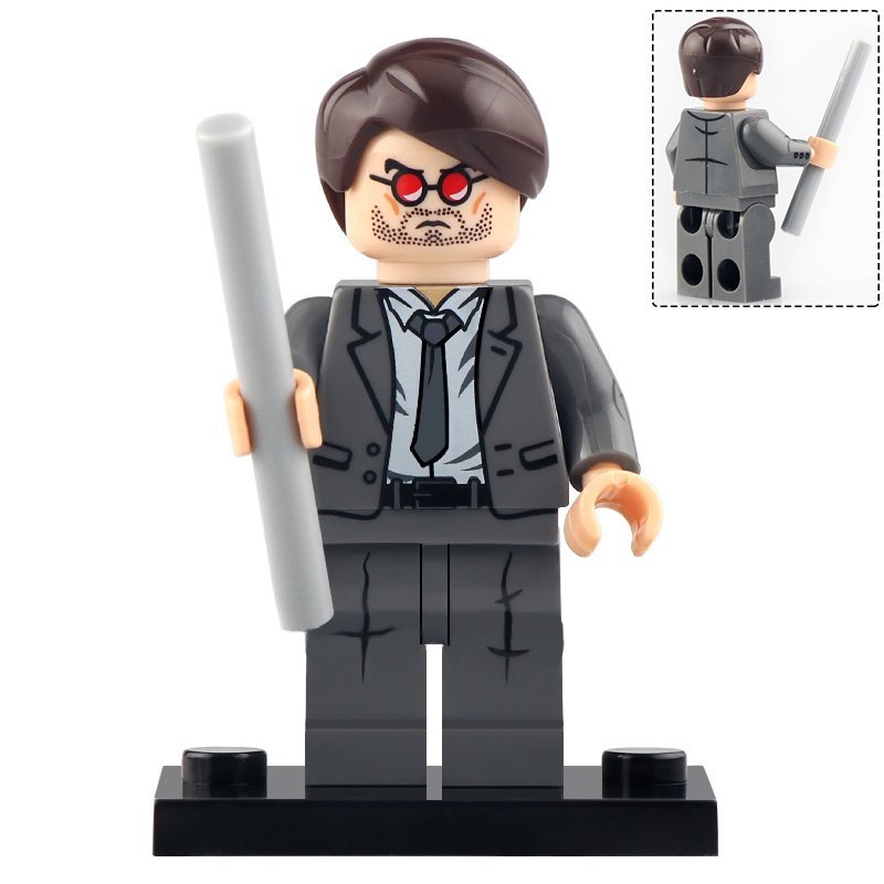 Matt Murdock (Daredevil) Custom Marvel Superhero Minifigure