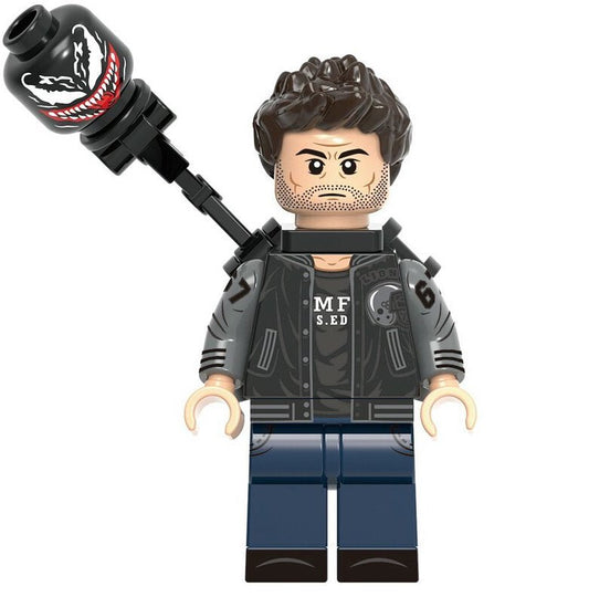 Eddie Brock (Venom) Custom Marvel Superhero Minifigure