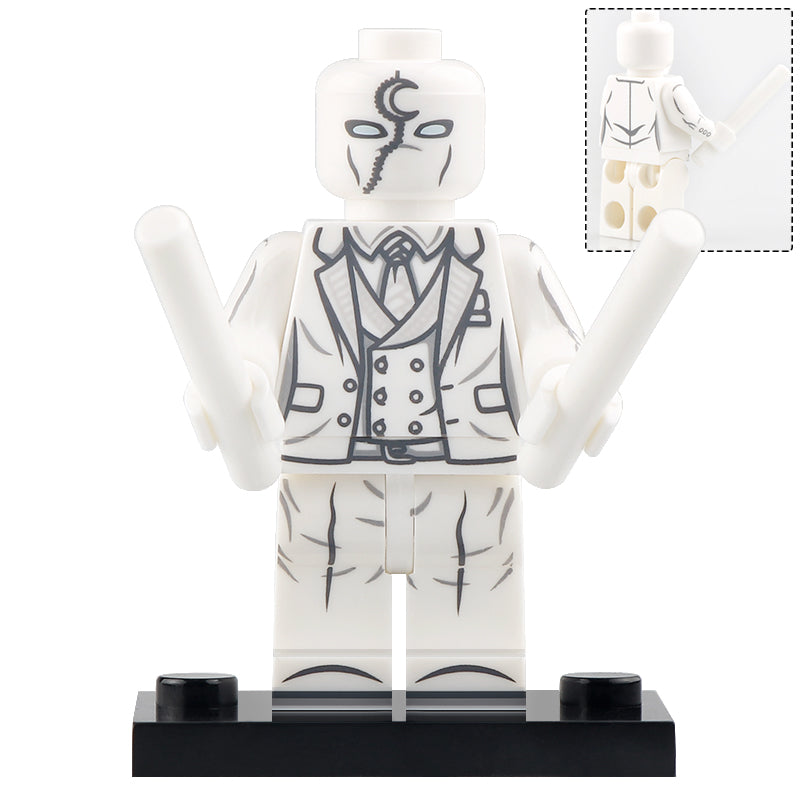 Moon Knight Custom Marvel Superhero Minifigure