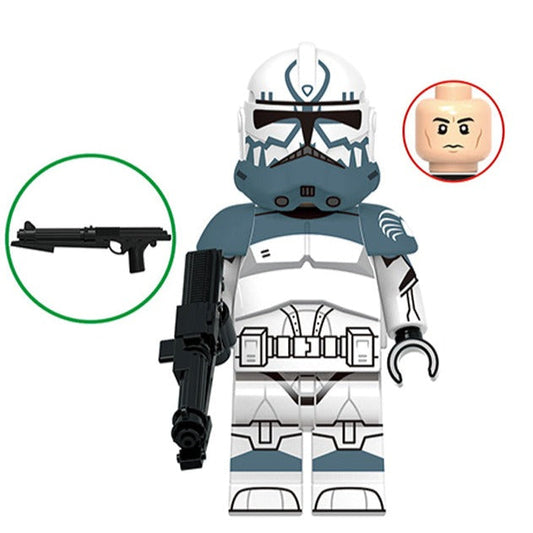 Commander Comet Wolfpack Trooper Custom Star Wars Minifigure