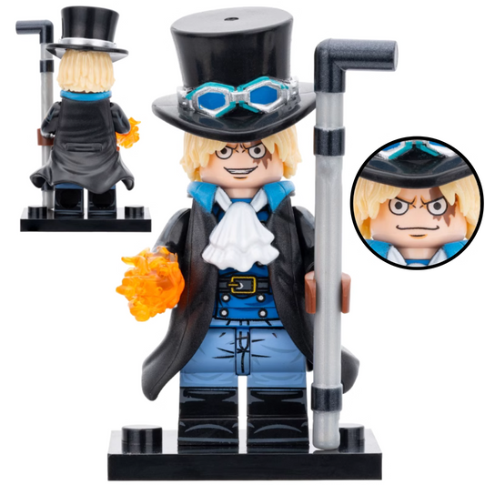 Sabo Custom One Piece Anime Minifigure