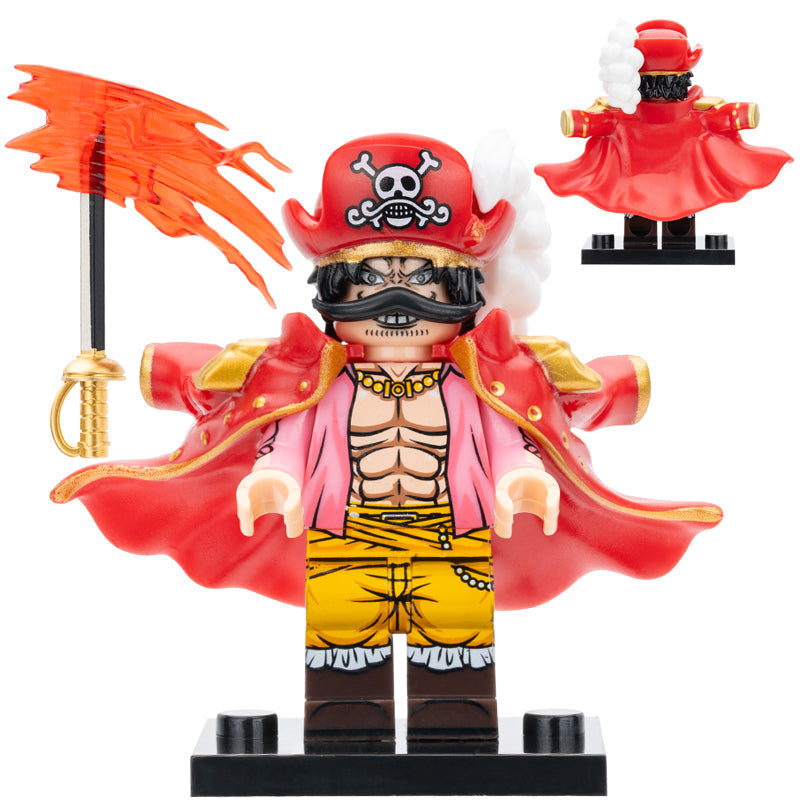 Gol D. Roger Custom One Piece Anime Minifigure