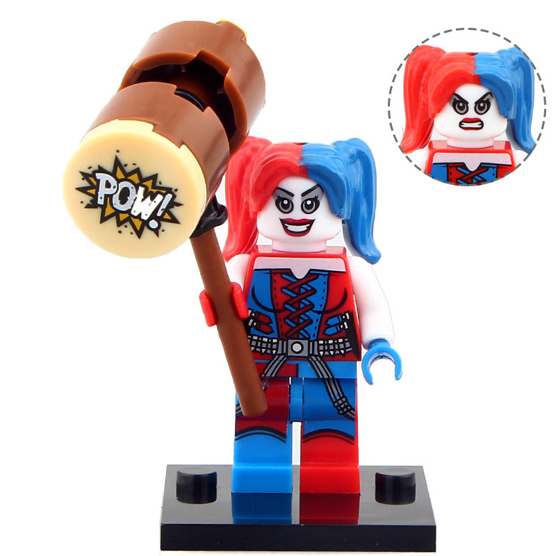 Harley Quinn from Suicide Squad DC Comics Supervillain Minifigure With Hammer