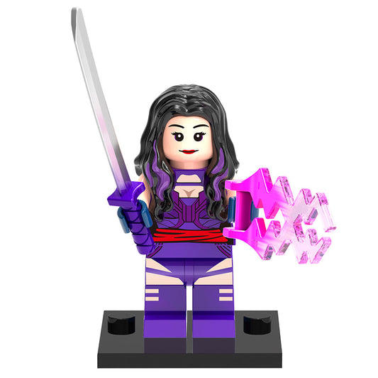 Psylocke (X-Men) Custom Marvel Superhero Minifigure