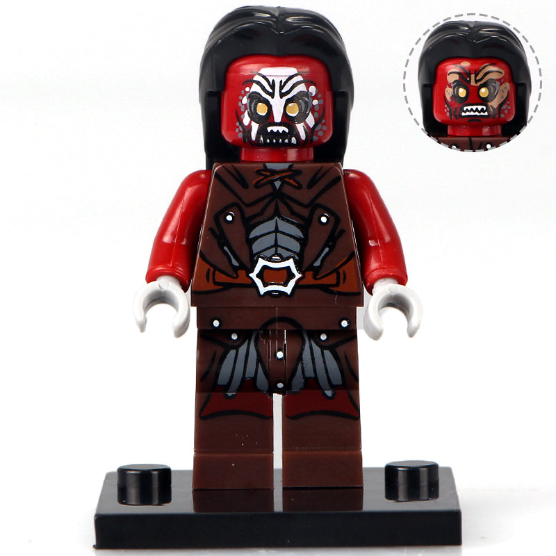 Uruk-hai White Hand Orc custom Lord of the Rings Minifigure