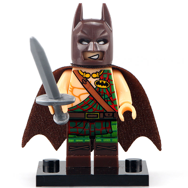 Batman Scottish Tartan Custom DC Comics Superhero Minifigure