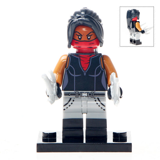 Elektra Natchios from Daredevil Custom Marvel Superhero Minifigure