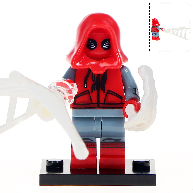 Spider-Man with Web Custom Marvel Superhero Minifigure