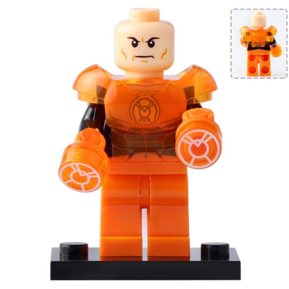 Lex Luthor custom DC Comics Superhero Minifigure