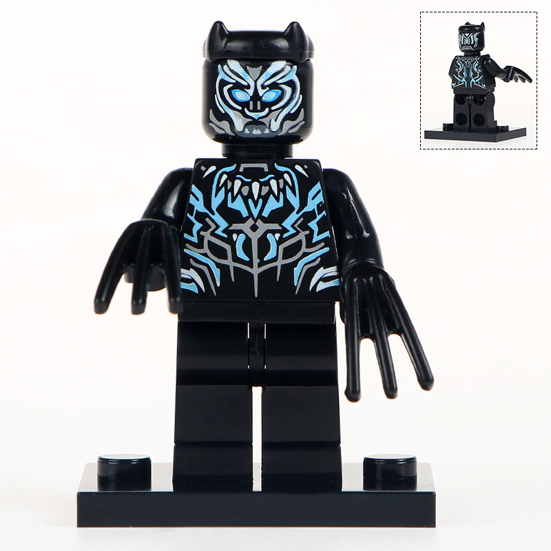 Black Panther Custom Marvel Superhero Minifigure Design 2