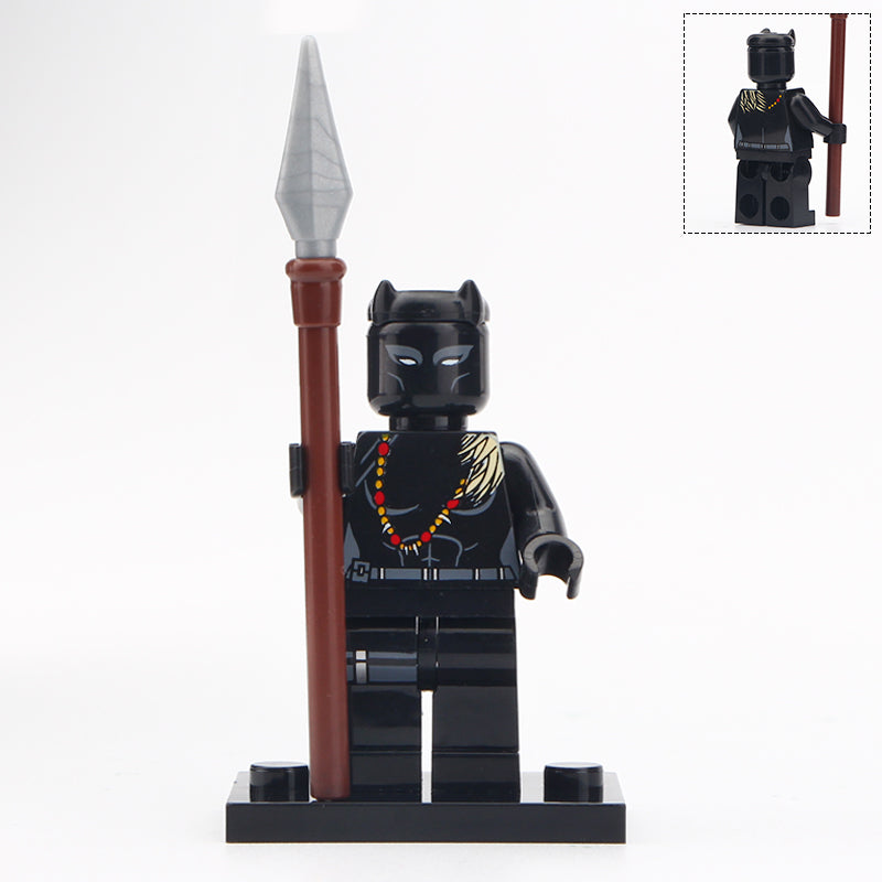 Black Panther Custom Marvel Superhero Minifigure