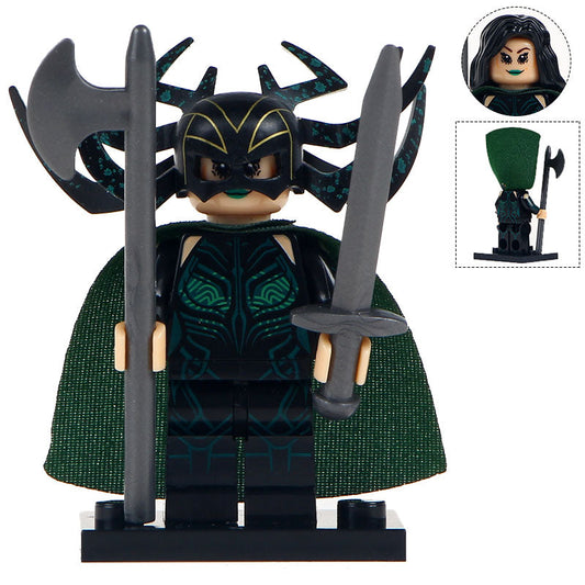 Hela Custom Marvel Superhero Minifigure