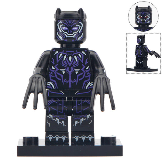 Black Panther Custom Marvel Superhero Minifigure