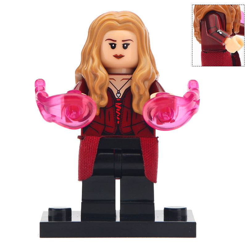 Scarlet Witch Custom Marvel Superhero Minifigure