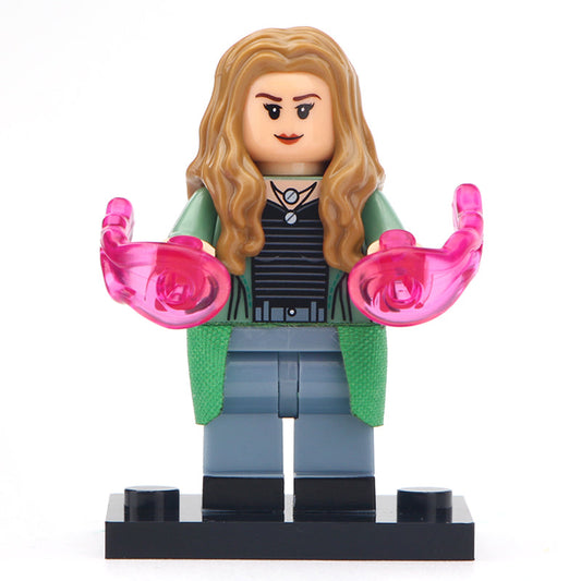 Scarlet Witch Custom Marvel Superhero Minifigure