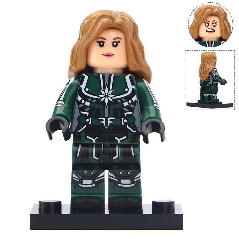 Captain Marvel Custom Marvel Superhero Minifigure