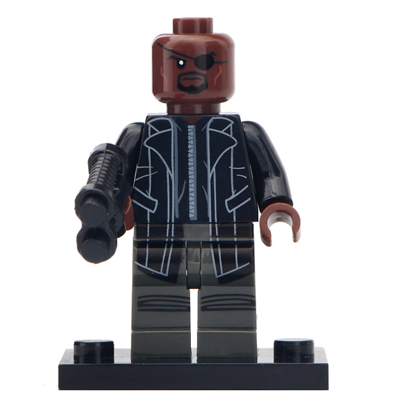 Nick Fury Custom Marvel Superhero Minifigure