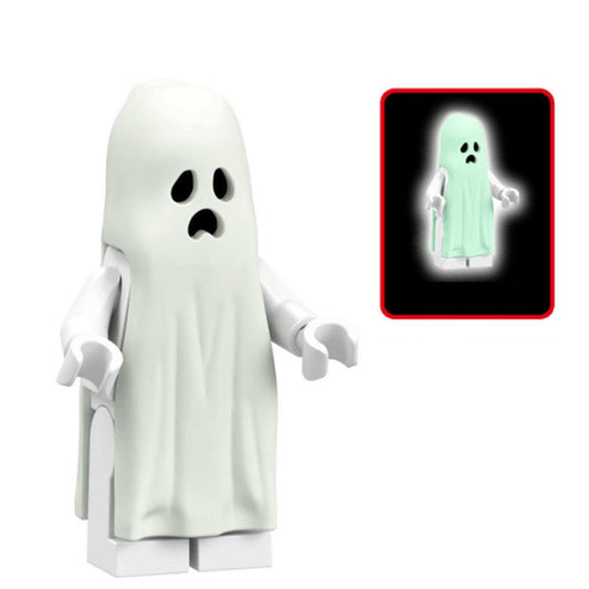 Glow-in-the-Dark Ghost Vitruvius Minifigure