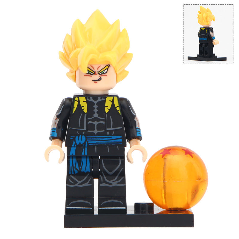 Xeno Gotenks Super Saiyan from Dragon Ball Z Custom Minifigure